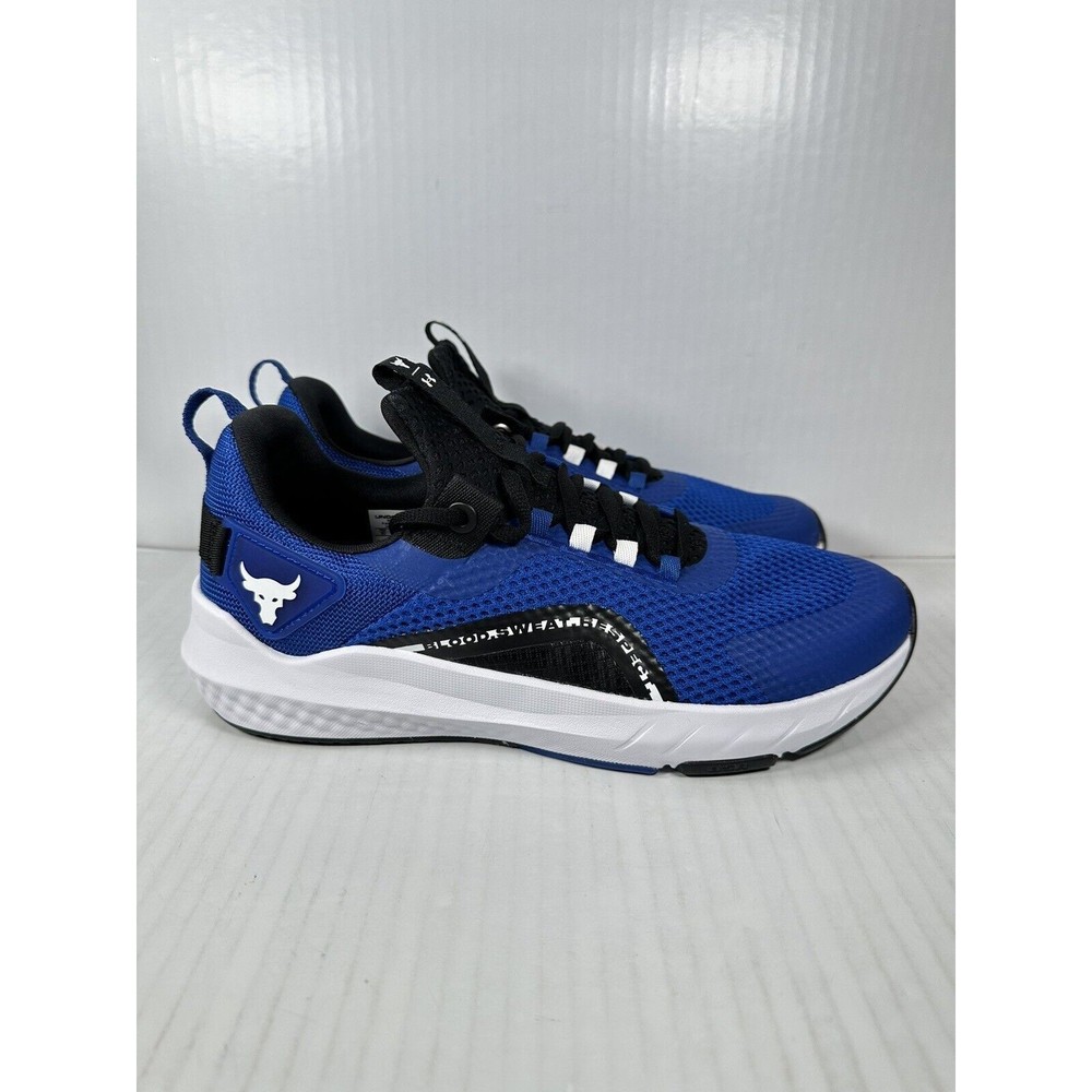 Under Armour Men's Project Rock BSR 3 Shoes Royal/Black/White Size 10 BRAND NEW